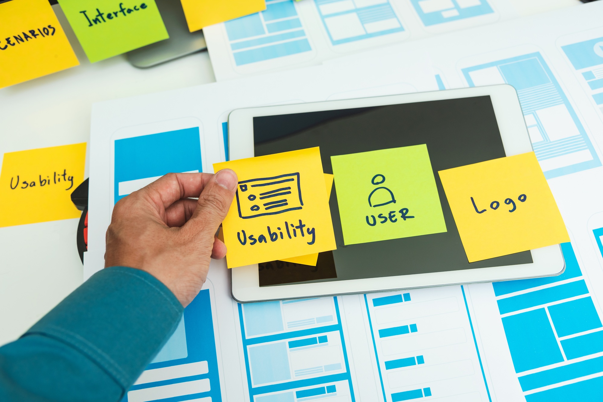 Inicio 7 User Experience ux designer web smartphone layout.